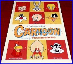 Warner Brothers Cel Bugs Bunny Looney Tunes Stars Rare Number 1 Edition Cell Art