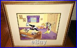 Warner Brothers Cel Sylvester And Baby Makes Three Friz Freleng Rare Art Cell