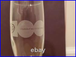 Warner Brothers Discovery 100th Years Anniversary Wine Glass Employee Gift Rare