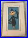 Warner_Brothers_Looney_Tunes_Framed_Art_Daffy_14_X_9_Rare_Blue_See_Photos_01_qy