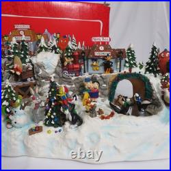 Warner Brothers Looney Tunes Musical Animated Winter Wonderland Limited RARE