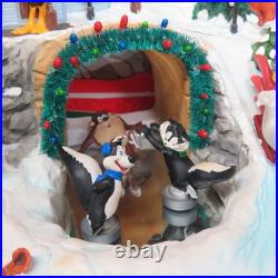 Warner Brothers Looney Tunes Musical Animated Winter Wonderland Limited RARE