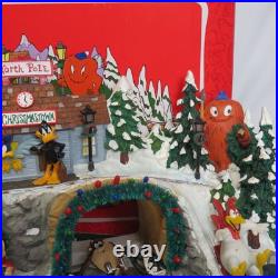 Warner Brothers Looney Tunes Musical Animated Winter Wonderland Limited RARE