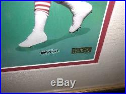 Warner Brothers Signed Joe Montana 49ers Cel Catch The Birdie Rare Edition Cell