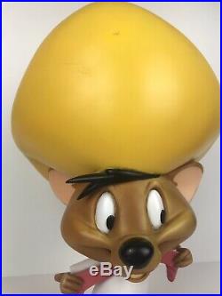 Warner Brothers Speedy Gonzales Resin Statue Figurine Ornament Loony Tunes Rare