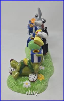 Warner Brothers Store Looney Tunes Menorah with box Hanukkah 1998 RARE HTF