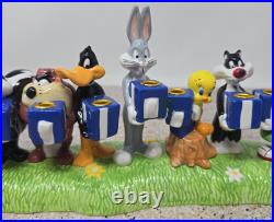 Warner Brothers Store Looney Tunes Menorah with box Hanukkah 1998 RARE HTF