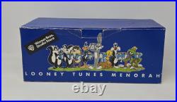 Warner Brothers Store Looney Tunes Menorah with box Hanukkah 1998 RARE HTF