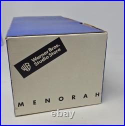 Warner Brothers Store Looney Tunes Menorah with box Hanukkah 1998 RARE HTF