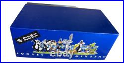 Warner Brothers Store Looney Tunes Menorah with box Hanukkah 1998 RARE -NOB