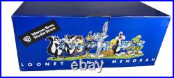 Warner Brothers Store Looney Tunes Menorah with box Hanukkah 1998 RARE -NOB