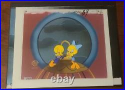 Warner Brothers Sylvester and Tweety Mysteries The Scare Up There Cel RARE