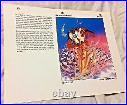 Warner Brothers Taz Devil Rare Laminated Promo Binder Page Manhattan Mix Up