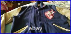 Warner Brothers Vintage College Jacket Bugs Bunny Rare Michael Jackson Delong XL