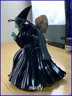 Warner Brothers Wicked Witch Wizard Of Oz Cookie Jar Rare
