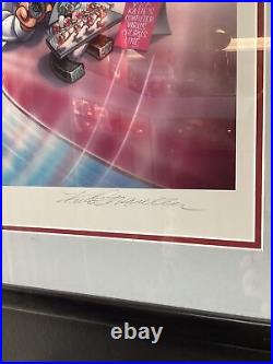 Warner Brothers Year 2000 Framed Signed Poster Limited /250 RARE