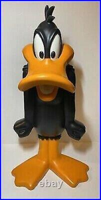 Warner brothers DAFFY DUCK big figure statue SOLD OUT RARE 2 FEET TALL