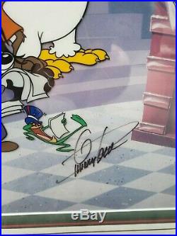 We Are The Tunes Very Rare Le Warner Bros. Cel Signed By Quincy Jones