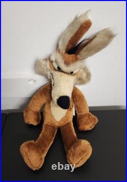 Wile E. Coyote 1971 Plush Jumbo Warner Bros. Mighty Star Vintage Rare Wile E. Coyote 1971 Plush Jumbo Warner Bros. Mighty Star Vintage Rare