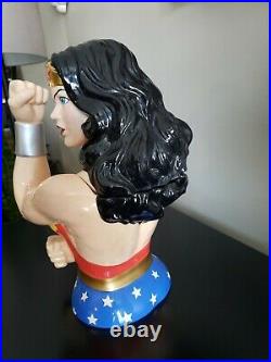 Wonder Woman Limited Edition Ceramic Cookie Jar DC Comics Warner Bros. Rare! #51