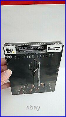 Zack Snyder's Justice League Best Buy steelbook (RARE Ultra HD, BluRay)